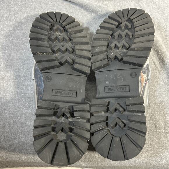 Nine West Garren3 Slip-On Loafers, Silver, Women's 10 M - Picture 7 of 9